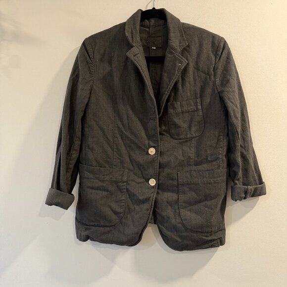 bsbee pampa blazer grey and black stripes - Picture 1 of 3